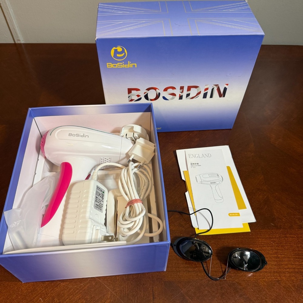 BoSidin‎ IPL Hair Removal Device Complete Set w/ Box